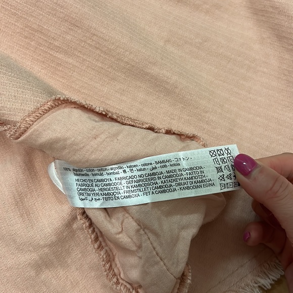 ZARA PINK CORDUROY SHACKET - Picture 6 of 6